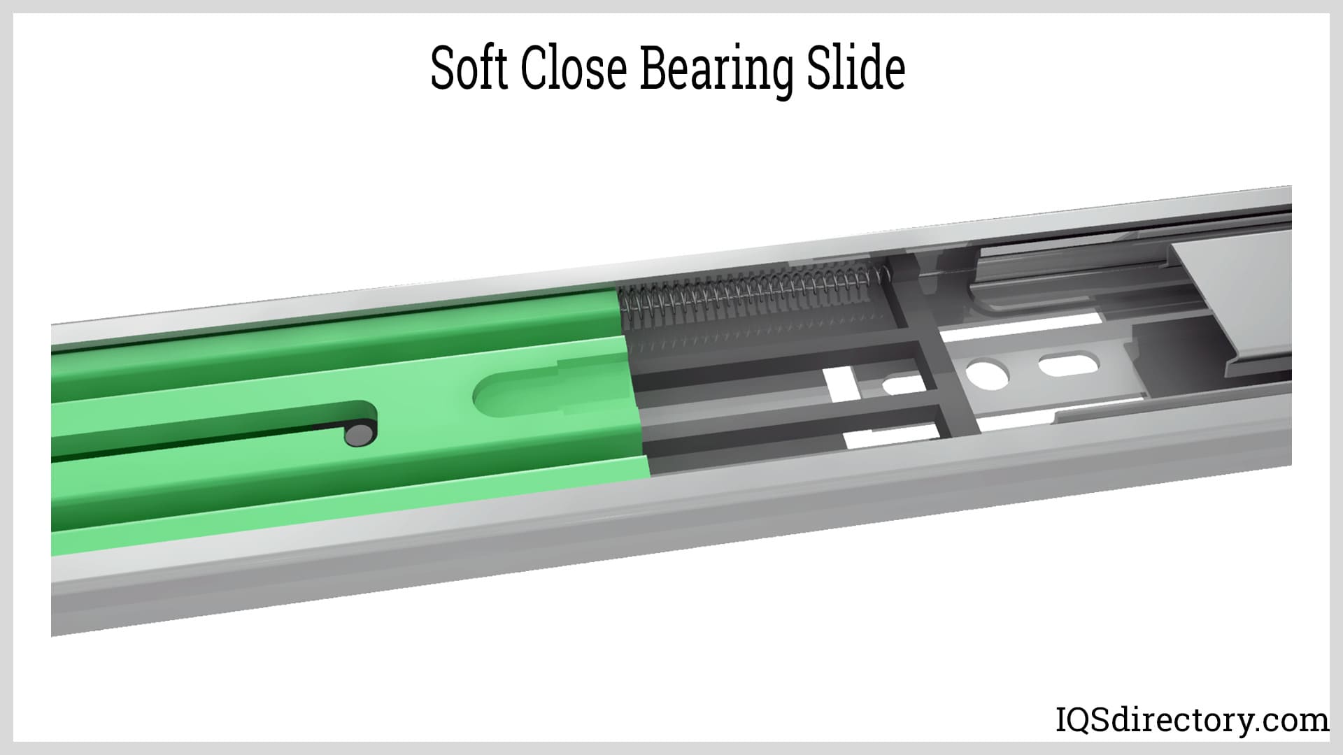 Soft Close Bearing Slide